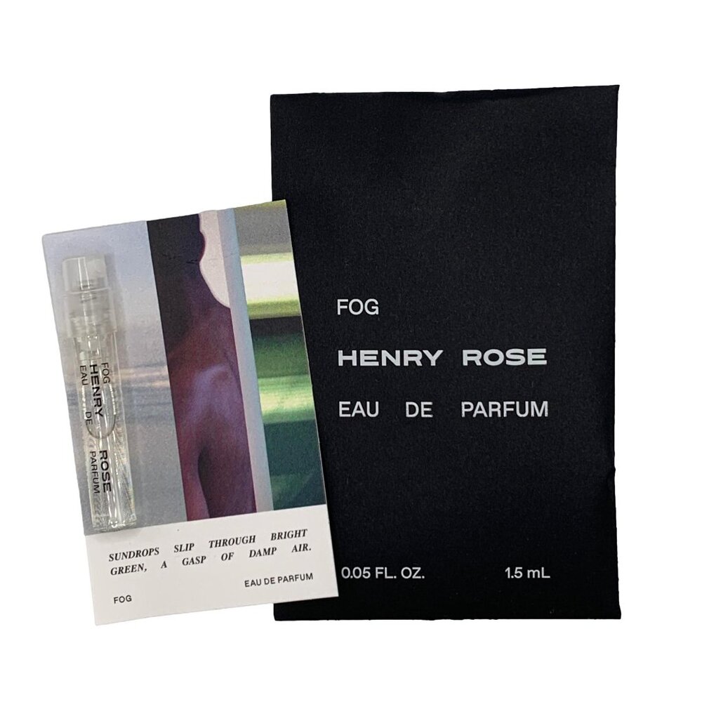 3X Henry Rose Fog EDP Sample 0.05oz/1.5ml each SEALED, NEW - Picture 2 of 3